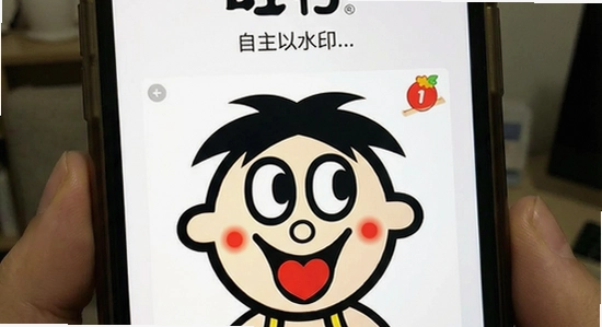 旺仔打卡相机自定义水印编辑界面与场景示例
