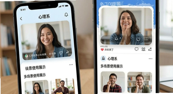 心理系APP多场景使用展示图_670x360