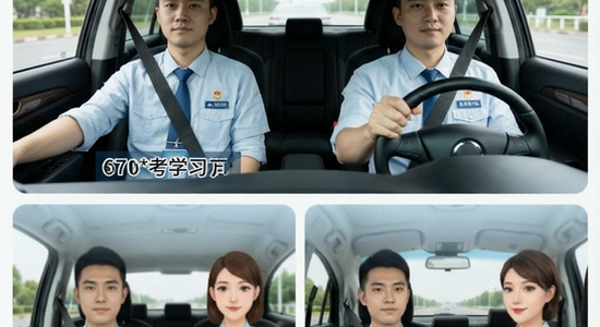 670*360 多场景驾考学习与违章处理