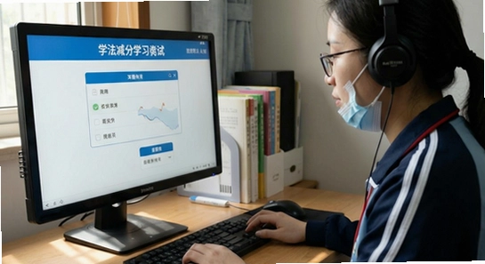 670*360 学法减分在线学习考试场景