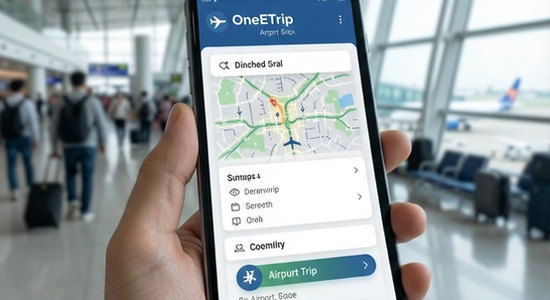 OneETrip���������뺽�ද̬��ѯ����չʾͼ 670x360