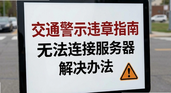 ��ͨ��ʾΥ��ָ���޷����ӷ���������취