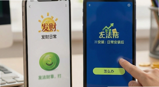 发财日常安装后无法打开怎么办