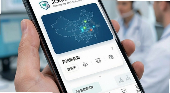 卫生科教管理移动端界面展示