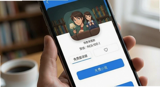 免费番看小说应用主界面展示