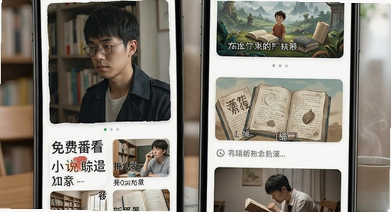 免费番看小说多场景阅读应用