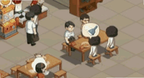 爸爸的面馆无限钞票手机版 游戏主界面 面馆经营画面