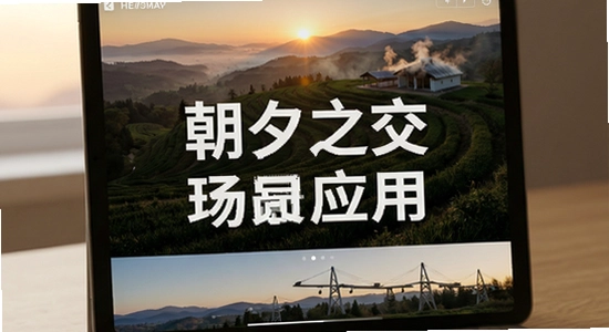 ��Ϧ֮���ೡ��Ӧ��չʾͼ