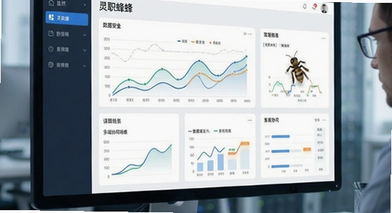 灵职蜂管理端数据安全与多端协同场景