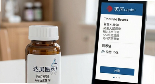 达美医药用药提醒与药品查询场景