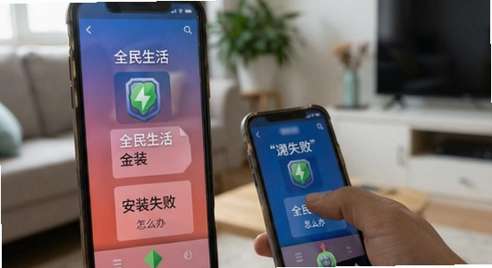全民生活安装失败怎么办