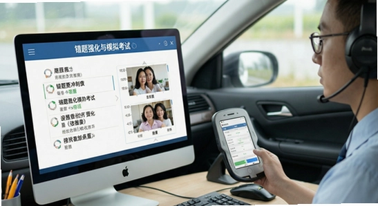 驾考冲刺通错题强化与模拟考试场景