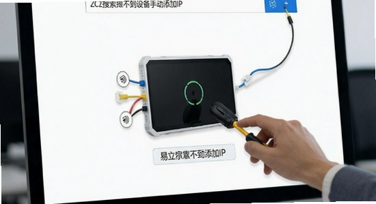 ���������������豸��ô�ֶ�����IP