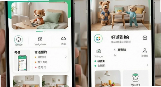 ���ʵ���app��ҳ����ԤԼ����չʾ