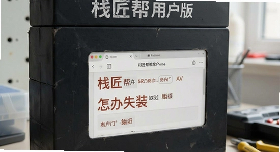 栈匠帮用户版安装失败怎么办