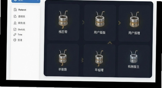 栈匠帮用户版主界面功能展示图