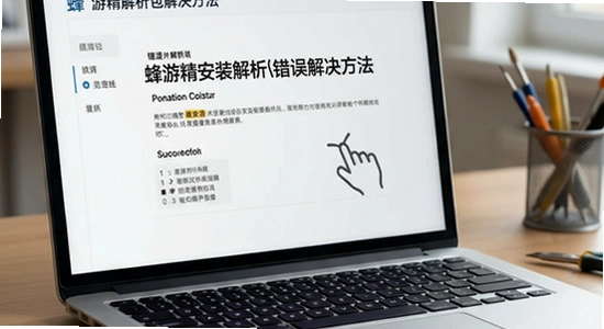 蜂游精安装解析包错误解决方法