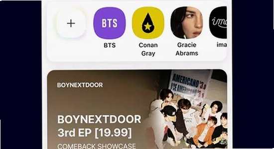 Weverse�ٷ���������ҳ�� �ֻ���ͼ ��ˮӡ
