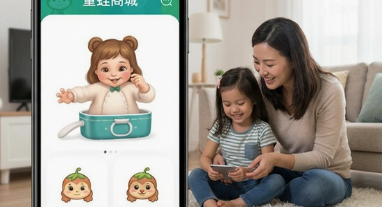 670*360童蛙商城多场景家庭购物应用