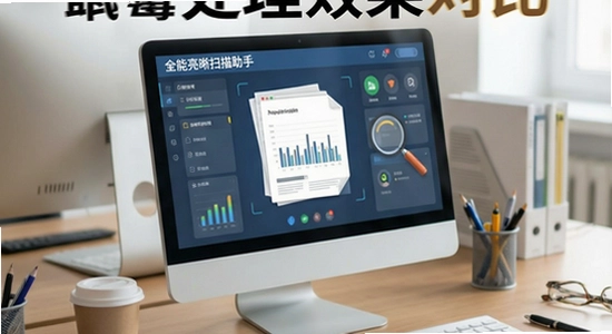全能亮晰扫描助手文档处理效果对比