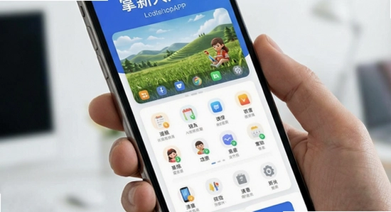 670*360 �����´�APP��ҳ���ܽ���չʾ