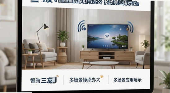 三友智能家庭与办公多场景应用展示图