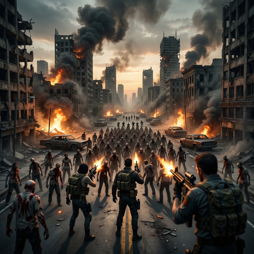 Ӣ�����ɥʬĩ��Hero Shoot: Zombie Apocalypse�ٷ������ؽ�ͼ