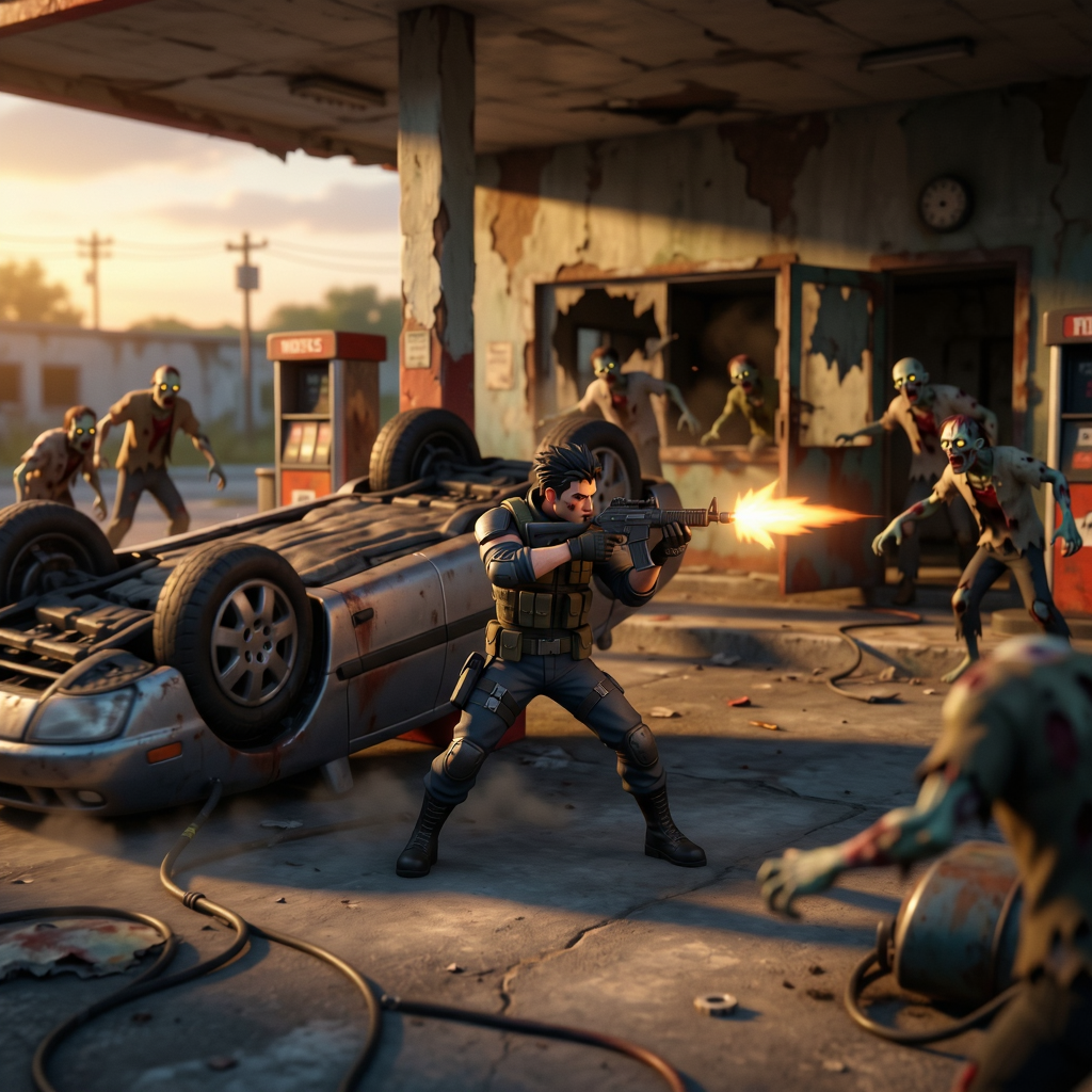 Ӣ�����ɥʬĩ��Hero Shoot: Zombie Apocalypse�ٷ������ؽ�ͼ