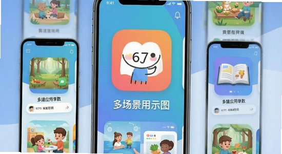670*360 ��Ӣapp�ೡ��Ӧ��ʾ��ͼ