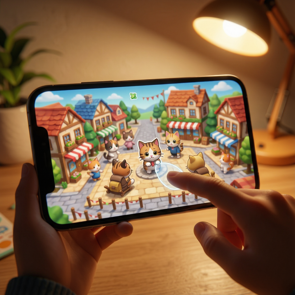 合并猫咪小镇免费版Merge Cat Town官方下载截图