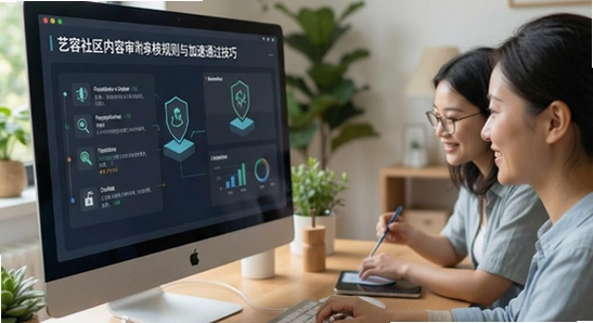 艺容社区内容审核规则与加速通过技巧