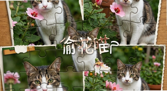 偷花喵多场景使用拼图