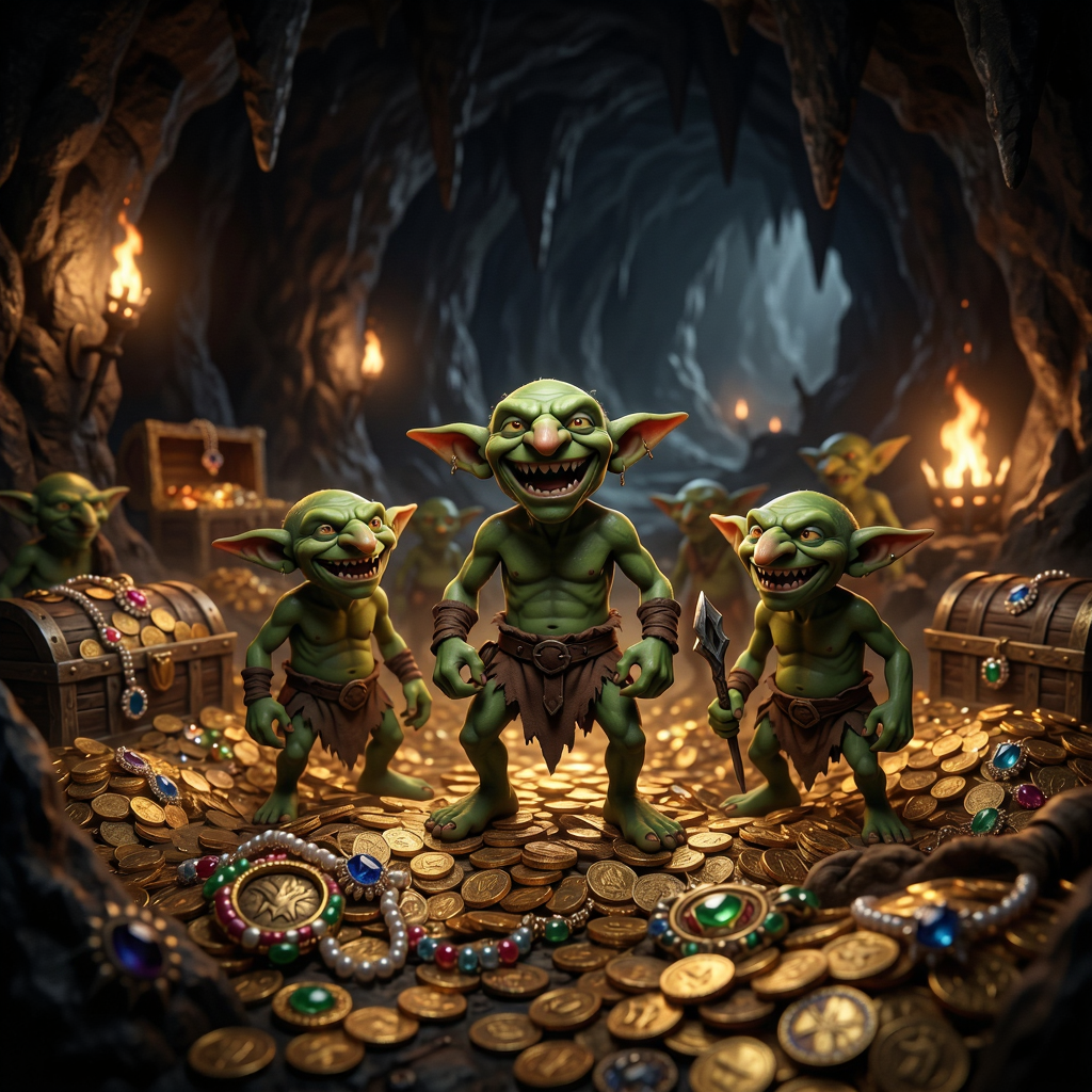 �粼�ֵ�̰��Goblins Greed�ٷ������ؽ�ͼ