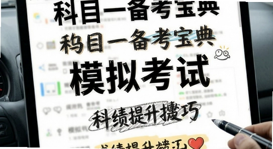 科目一备考宝典 模拟考试 成绩提升技巧
