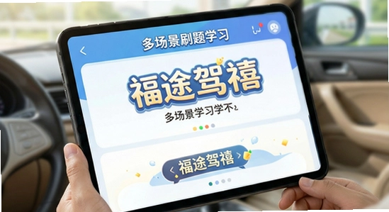福途驾禧多场景刷题学习展示