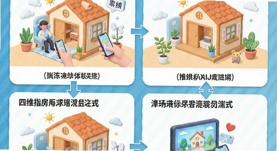 四维指房宝多场景使用示意图