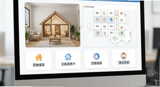 四维指房宝主界面功能展示图