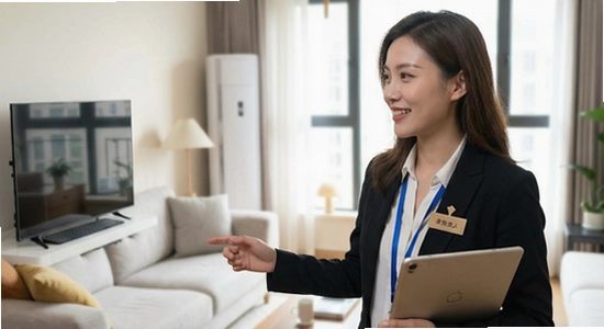 四维指房宝经纪人带看场景图