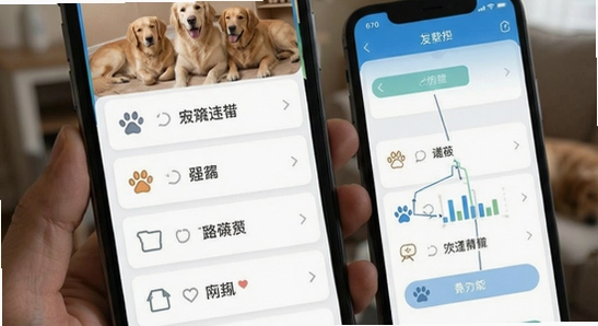 670*360养宠帮宠物托运主界面功能展示图