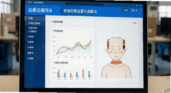 华鼎云报货端安装权限设置与闪退解决