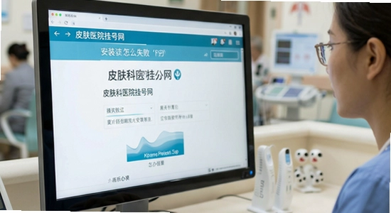 皮肤科医院挂号网安装失败怎么办