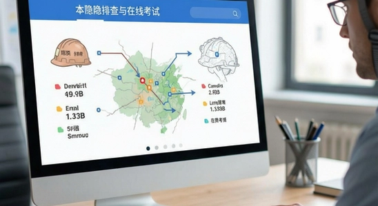 本质安全app隐患排查与在线考试场景