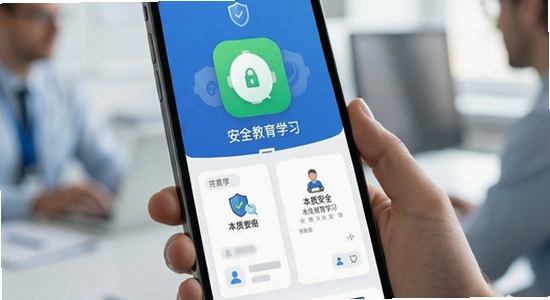 本质安全app安全教育学习界面展示