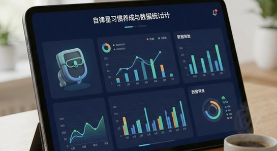 自律星习惯养成与数据统计场景图