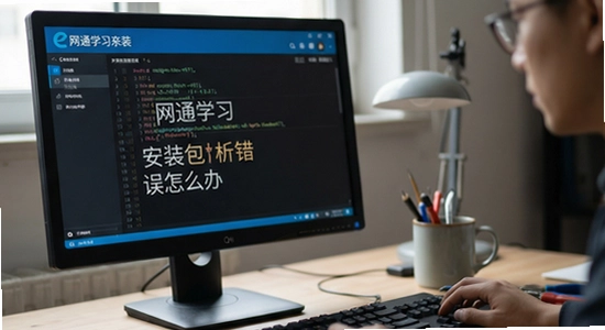 e网通学习安装解析包错误怎么办