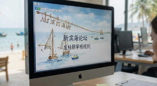 新滨海论坛发帖审核规则
