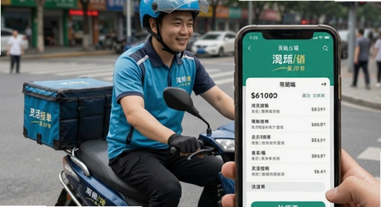 帮啦跑腿配送端兼职骑手灵活接单场景