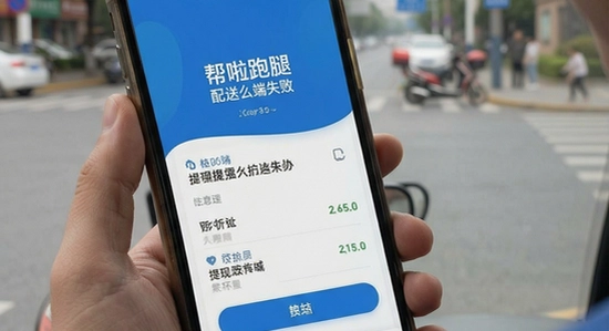 帮啦跑腿配送端提现失败怎么办
