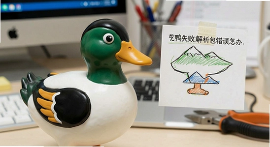 鸭鸭安装失败提示解析包错误怎么办