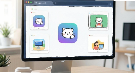 轻松连app办公场景监控示意图